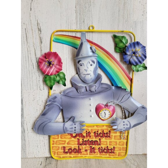 Vintage wizard of Oz sign tin man Hanging metal sign home decor - Picture 5 of 9
